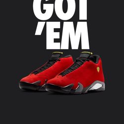 Jordan 14 Ferrari 