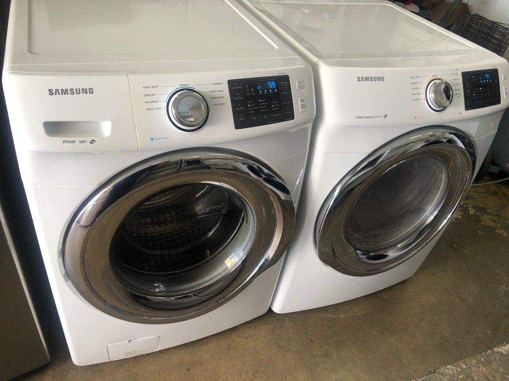 Samsung Washer and Gas Dryer Set