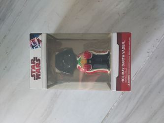 Star Wars holiday Darth Vader bobblehead