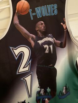 Kevin Garnett T- Wolves Jersey by Mitchell & Ness