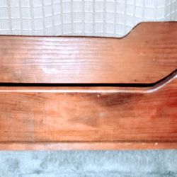 Antique Wooden Doll Cradle