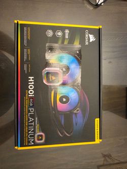 Corsair 100i rgb platinum cpu cooler