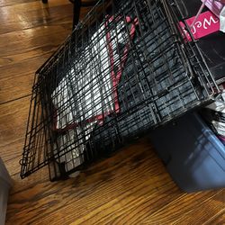 Small Dog Cage  Like New