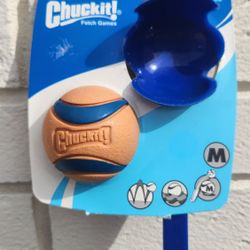 Chuckit! Classic Ball Launcher Dog Toy, 26-Inch Handle, Ball Included, NEW