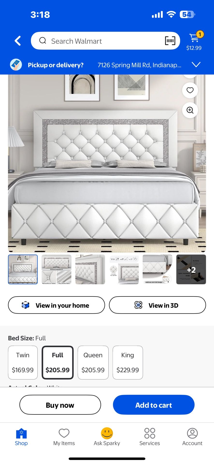 bed frame headboard