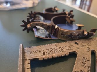 Abetta Womens Western Spur Purple Bling