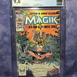 Magik #4, 1984 • CGC 9.6 WP • Illyana Rasputin Becomes Darkchylde 
