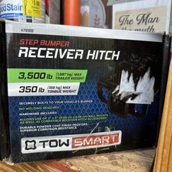 STEP BUMPER RECEIVER HITCH 3,500 k 35016 (1,587 kg) MAX TRAILER WEIGHT (158 kg) MAX TONGUE WEIGHT $25 