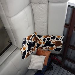 All Leather 2 piece sofa