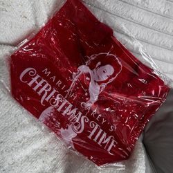 Mariah Carey “Christmas Time” tote bags