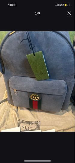 Gucci Suede Mens Backpack