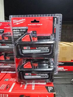 Milwaukee battery High output XC6.0
