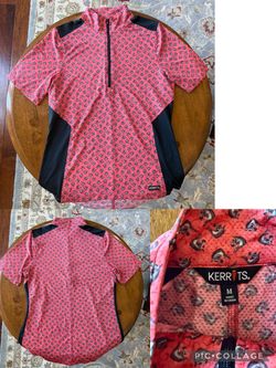 Kerrits Short Sleeve Quarter-Zip Riding Top Medium