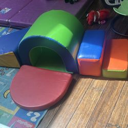 7 Piece Toddler Foam Climbing Set