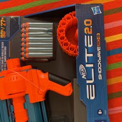 Nerf Elite 2.0 Shockwave RD-15 With 30 Dart NEW