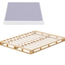 ZINUS 4 Inch Bamboo Box Spring With 7 Inch King Matress