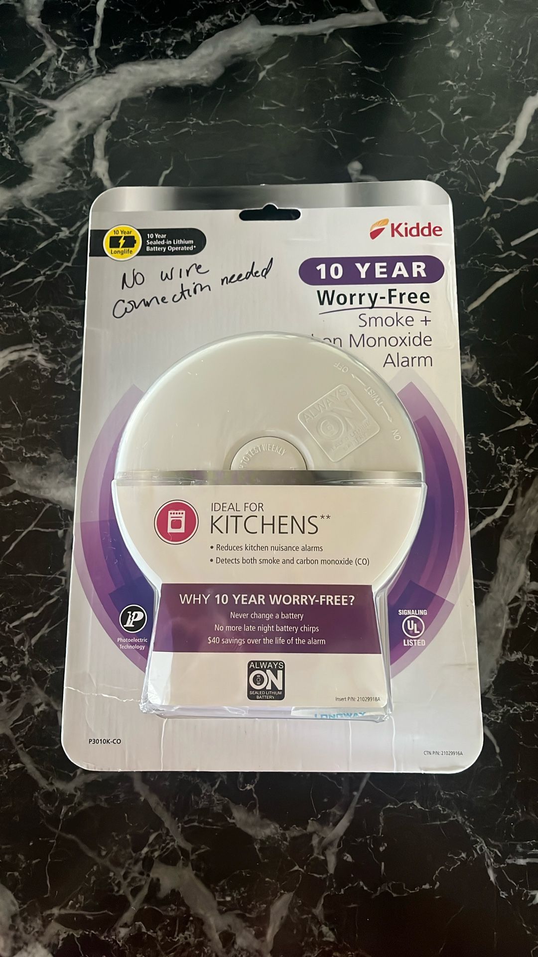 Smoke Plus Carbon Monoxide Alarm