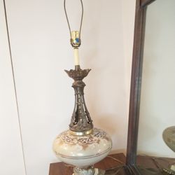 Vintage Deco Table Lamp Mid Century