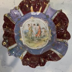Three Graces 1861 antique Bowl