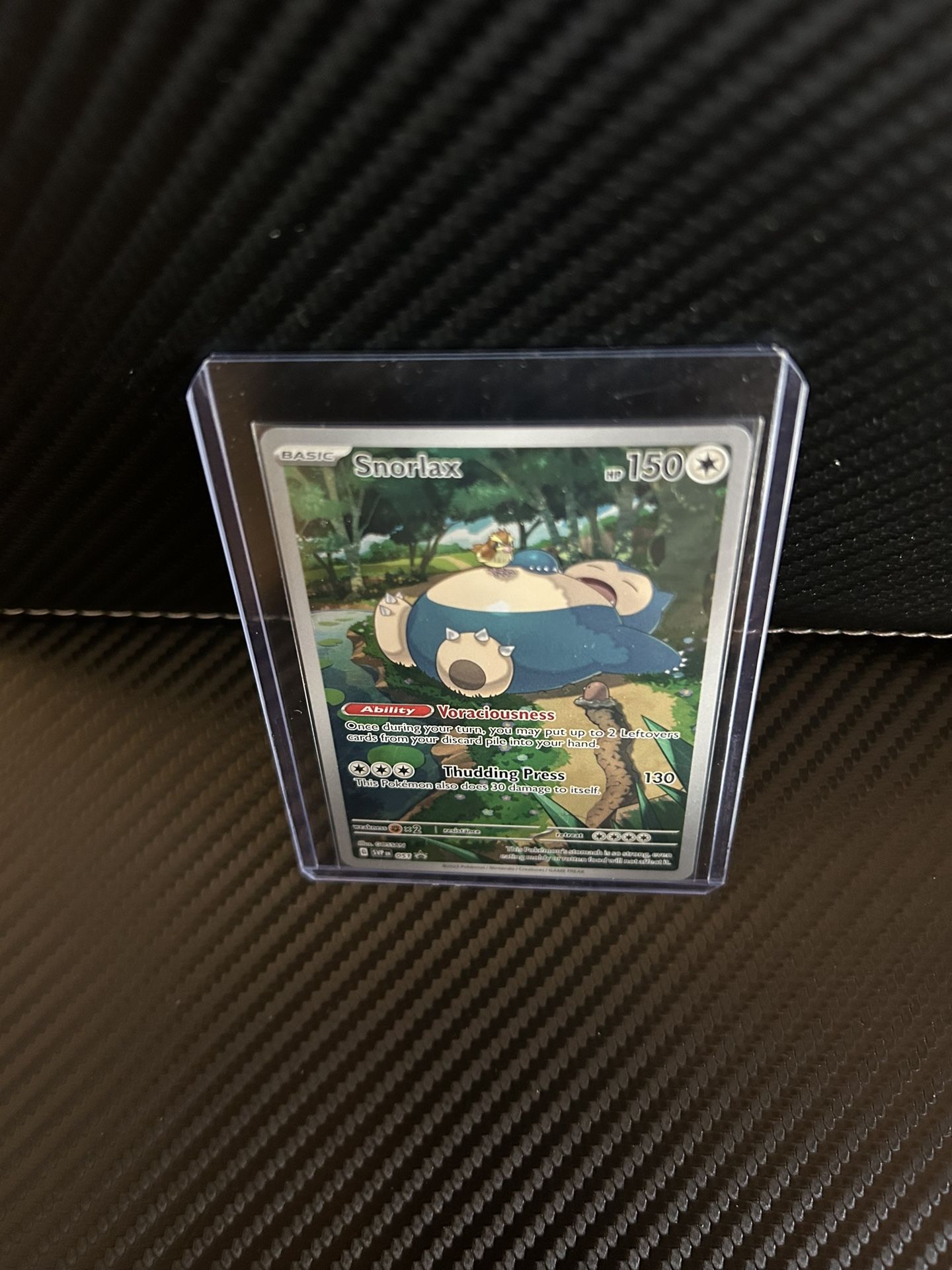 Snorlax 051 Sv: Scarlet & Violet Promo Cards Holo