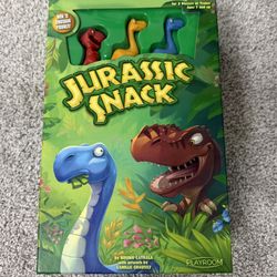 Jurassic Snack – Dinosaur-Themed Strategy Board Game, like new