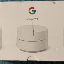New In Box Google WiFi 