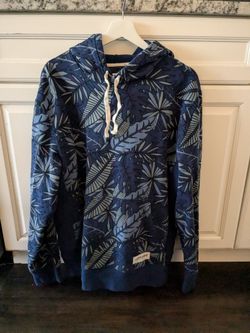 Mens Trendy Chic Hoodie Life Is Good Large 