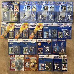 Los Angeles Dodgers Starting Lineup Baseball Figures Lot New Sealed 1990s