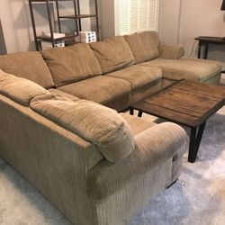 Large sectional with chaise