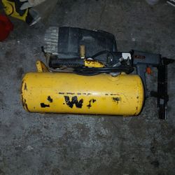 DeWalt Air Compressor And Brad Nailer