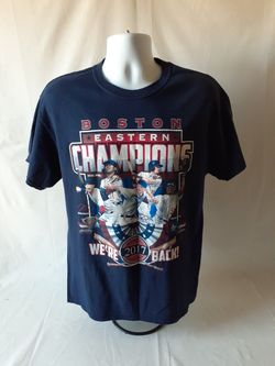 Boston Red Sox 2017 Champion men's short sleeve t-shirt size L
