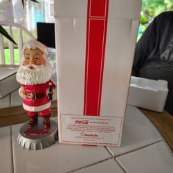 Coca Cola Santa Bobble Head From Carl's Jr Limited Edition 
