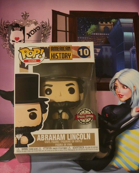 Funko Pop Vinyl Abraham Lincoln # 10 (American History - US Presidents) 🏜🚢🏜