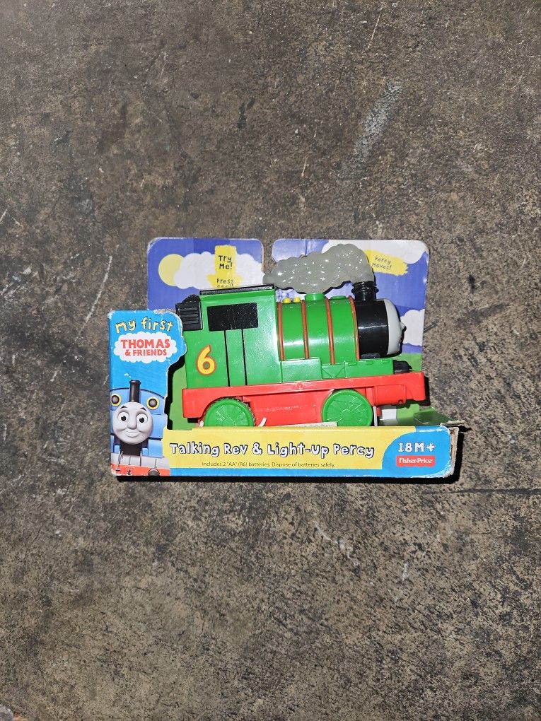 HUGE TOY SALE! THOMAS AND FRIENDS ULTRA RARE TALKING REV AND LIGHT UP PERCY $$