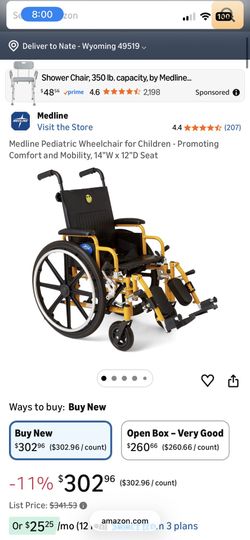 *New In Box* Pediatric Wheelchair 