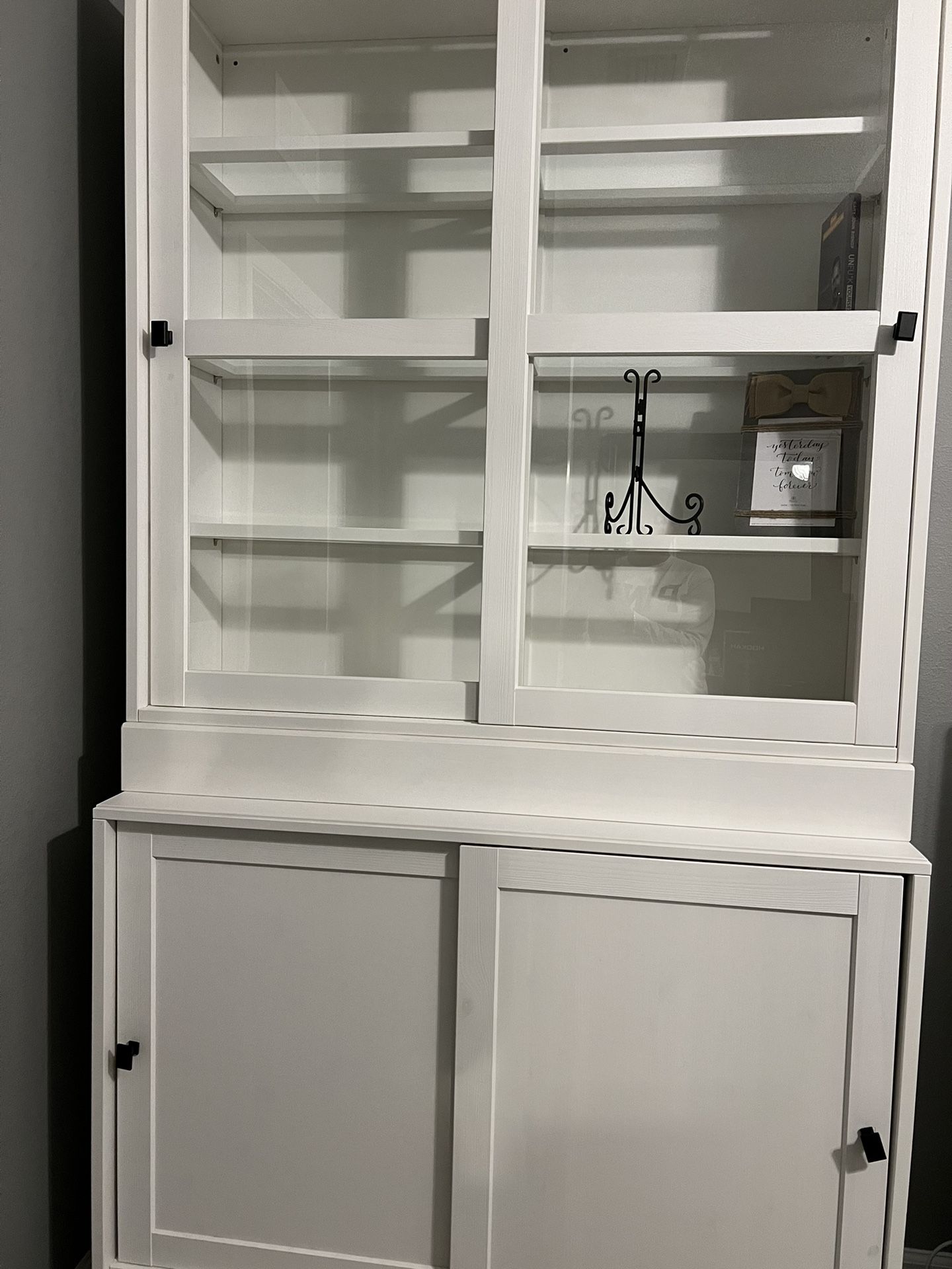 Bookcase With Plenty Of Storage  Or China Cabinet 