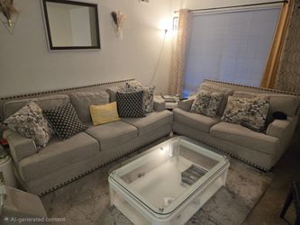 Sofa and Love Seat