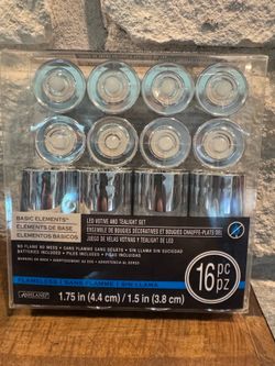 New led tealights and votives