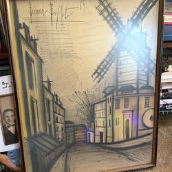 Bernard Buffet Painting 