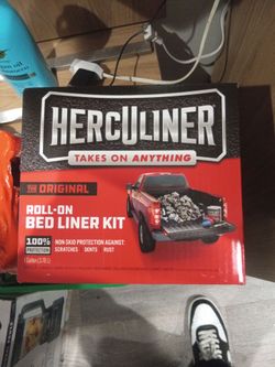 Roll on bed liner