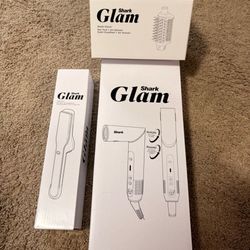 Shark glam + shark glossi + shark silki pink