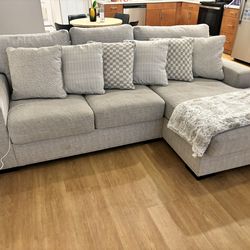 Light Grey Sectional Couch