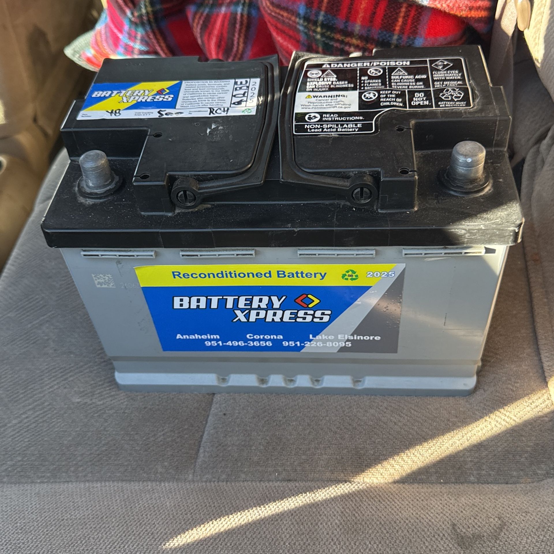 Battery Group Size 48 Reconditioned