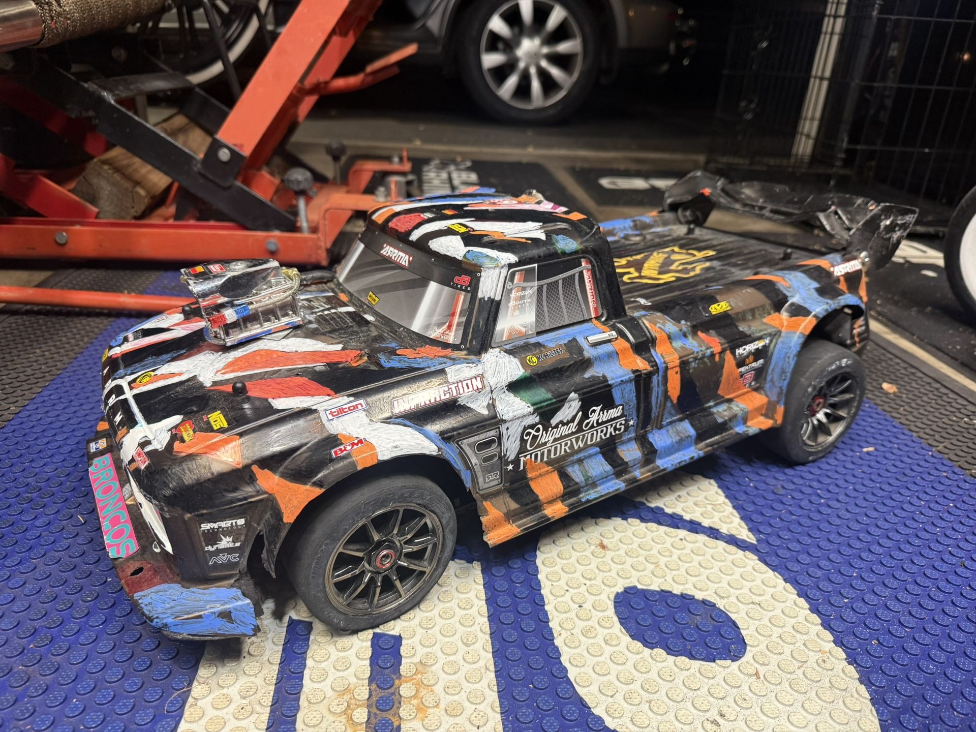 arrma felony rc truck 6s