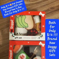 Only $12🐶Pet Shoppe Dog Shoppe Gift Sets Brand New in Box. Both for Only $12 !!!