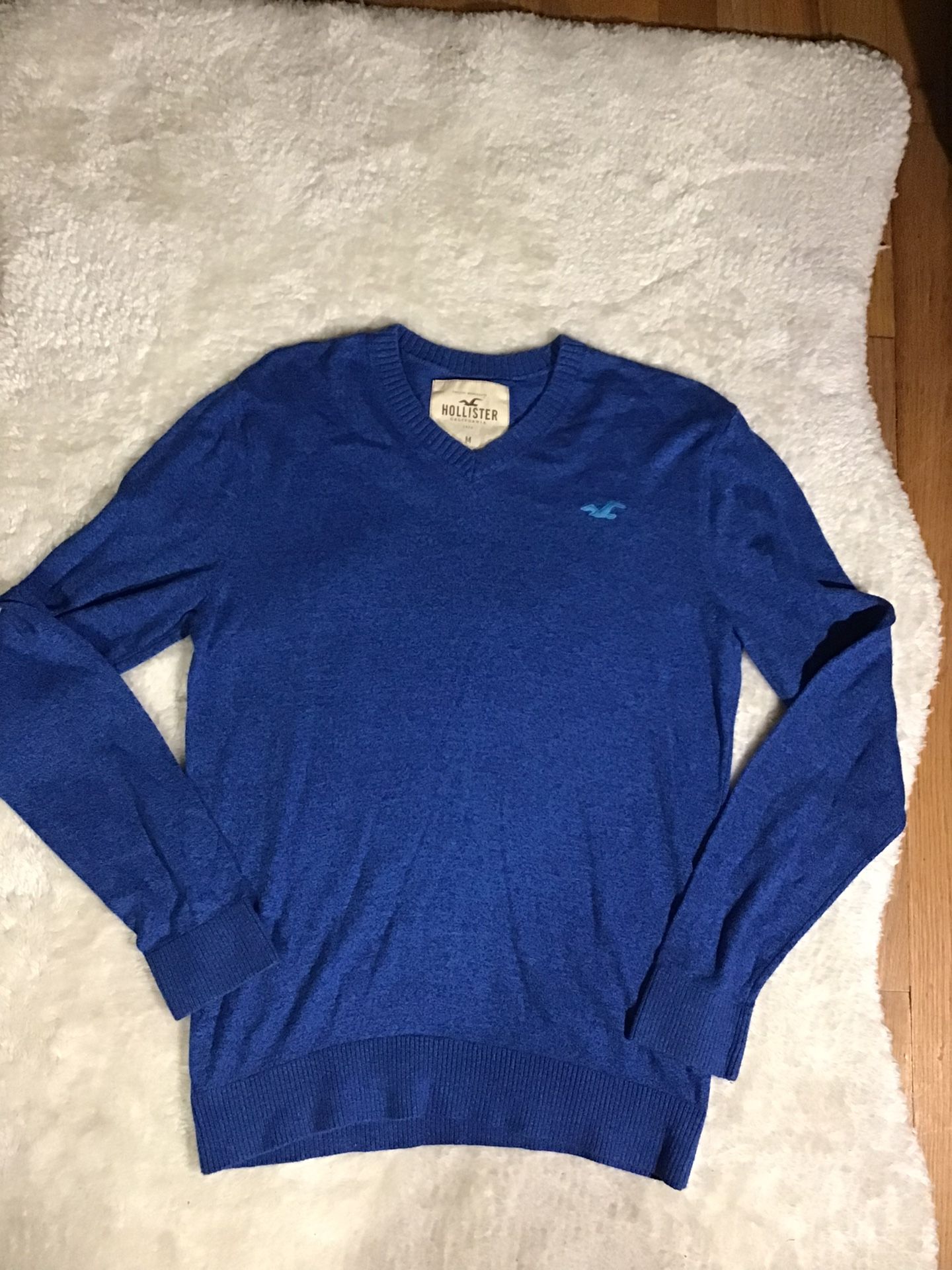 Hollister Mens Size Medium Sweatshirt Long Sleeve Execellet Condition