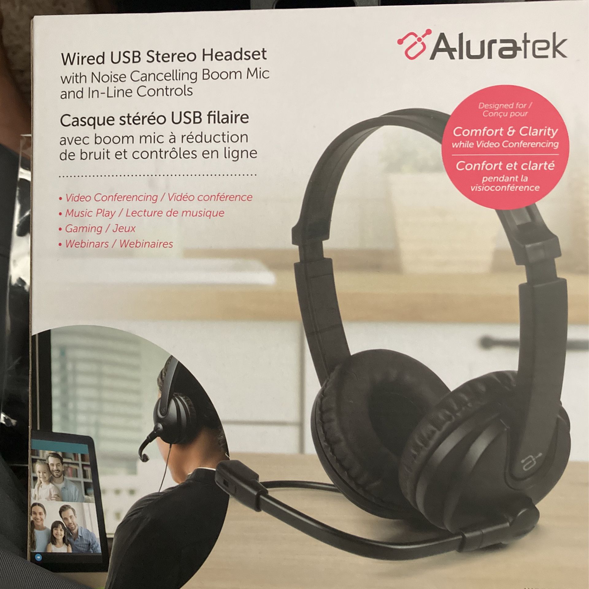 Wired USB Stereo Headset 