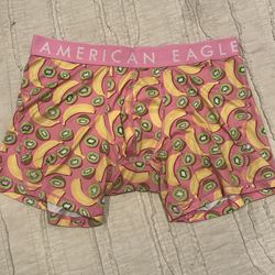 “Americab Eagle” banana and kiwi boxer briefs size XL