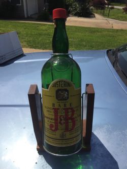 J and B scotch vintage dispenser