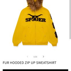 Sp5der Fur Hoodie Y2K Style Available For Pre Order